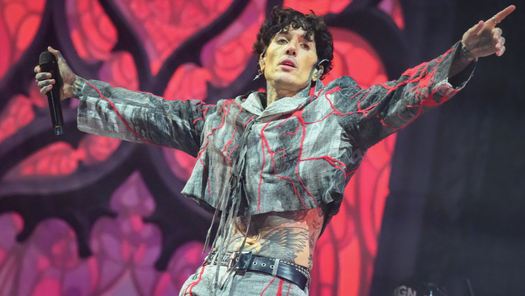 Oli Sykes mit Bring Me The Horizon beim Leeds Festival am 24. August 2025